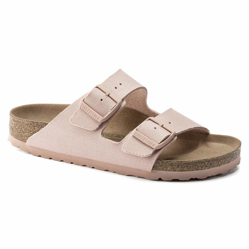 Birkenstock Vegan Soft Micro Fiber Arizona Dame Lyserød | DK 98LIS